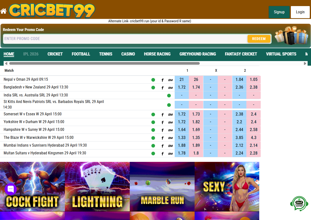 Cri1cbet99 - Fastest Withdrawal Betting Site in India