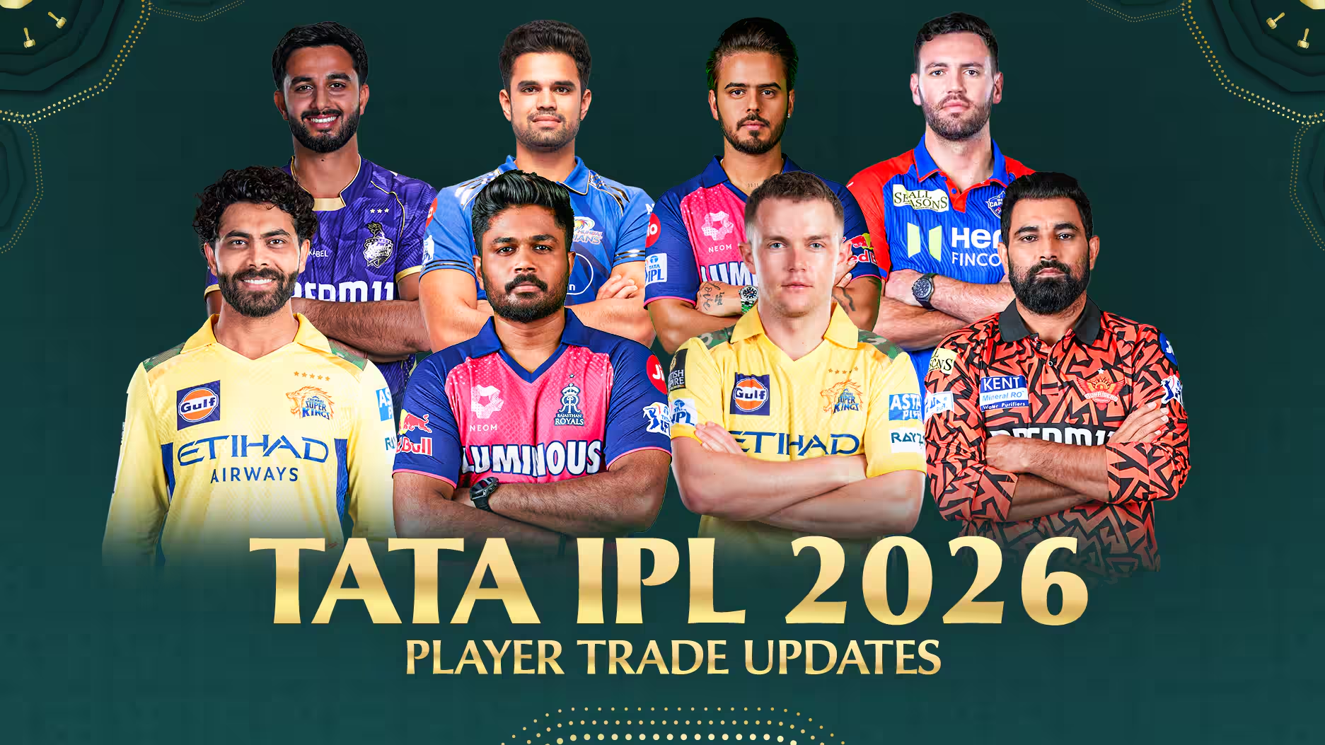 IPL 2026 all teams and captains - Cri1cbet99